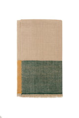 Green Mustard Pure Cashmere Scarf