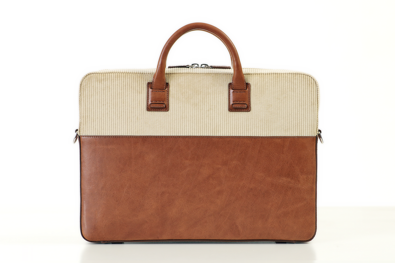 Steindl Laptop Bag Rear View | Italian Leather
